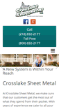Mobile Screenshot of crosslakesheetmetal.com